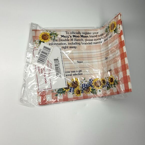 Enesco Mary's Moo Moos Yarning For Moo-Mies Attention Early Release COMPLETE CIB - Picture 11 of 15